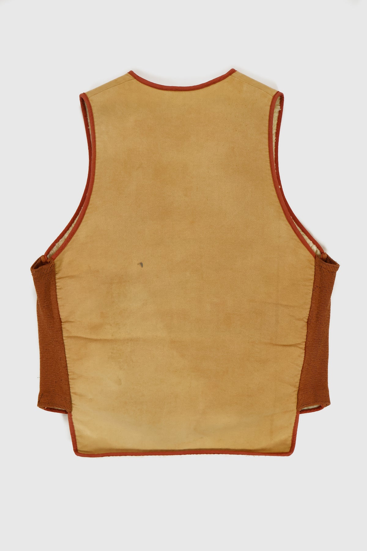 Vintage Sherpa Lined Vest Image 1