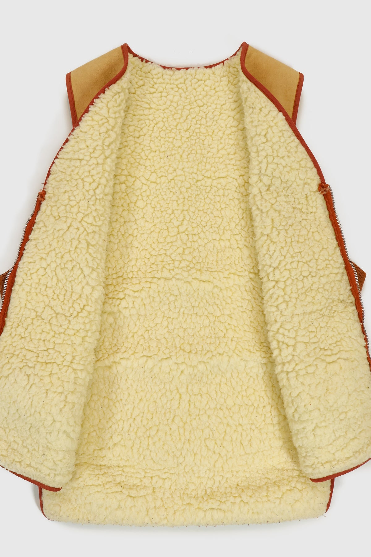 Vintage Sherpa Lined Vest Image 4