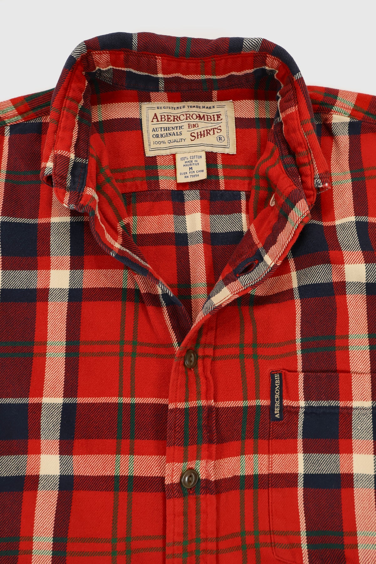 Vintage Abercrombie & Fitch Big Shirt Button-Down Image 2