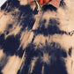 Vintage Full Zip Bleach Tech Flannel Shirt Image 4