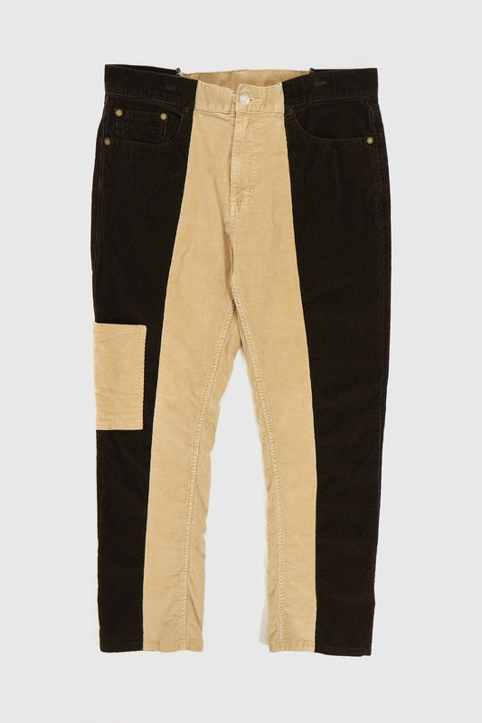 Reworked Corduroy Spliced Pants Image 0