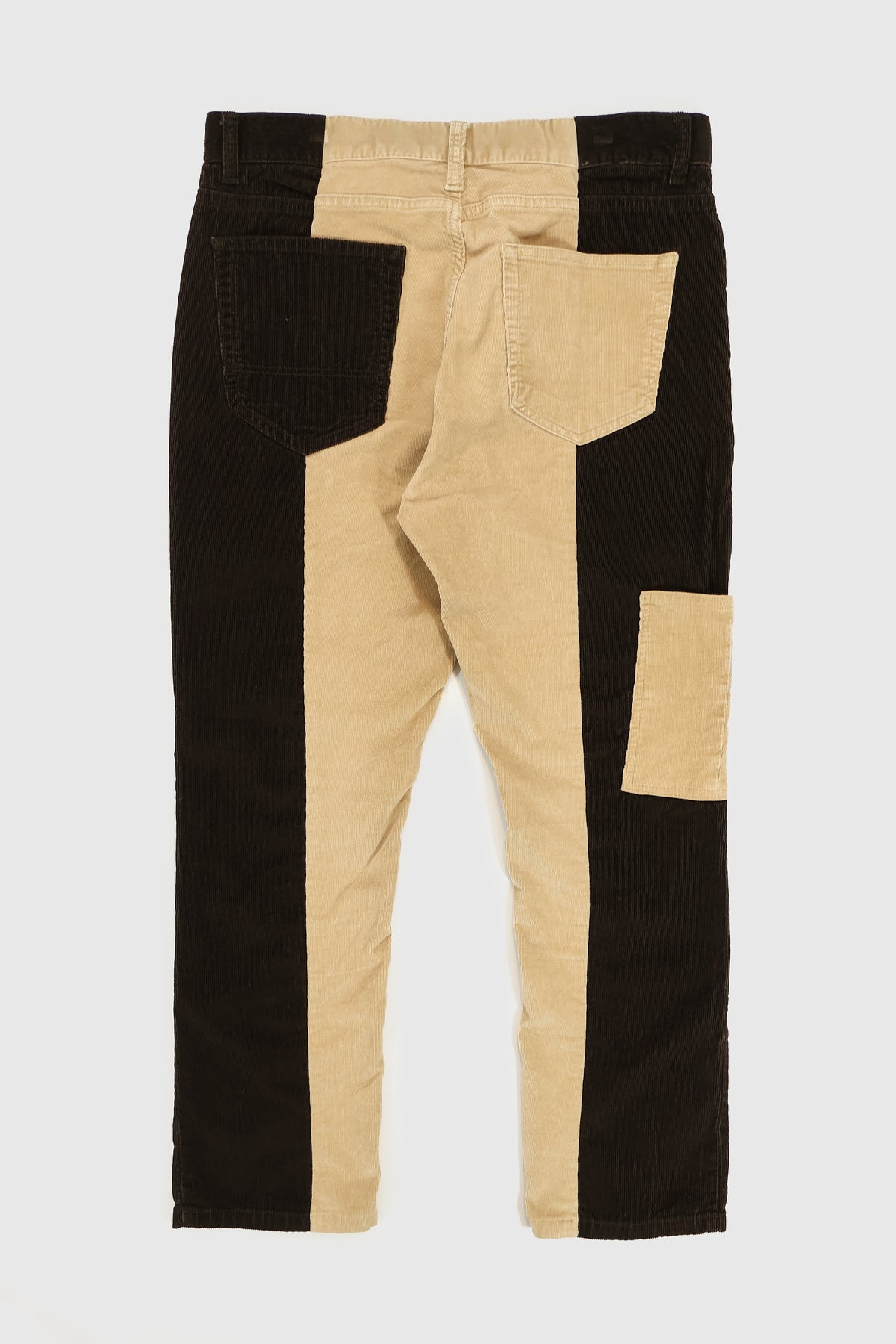 Reworked Corduroy Spliced Pants Image 1