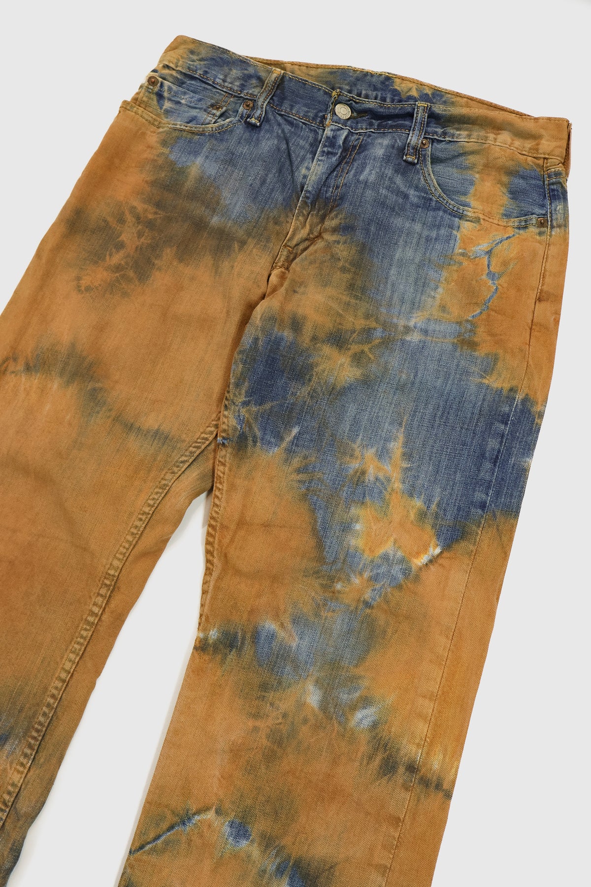 Vintage Levi's 514 Straight Fit Dye Tech Jeans Image 2