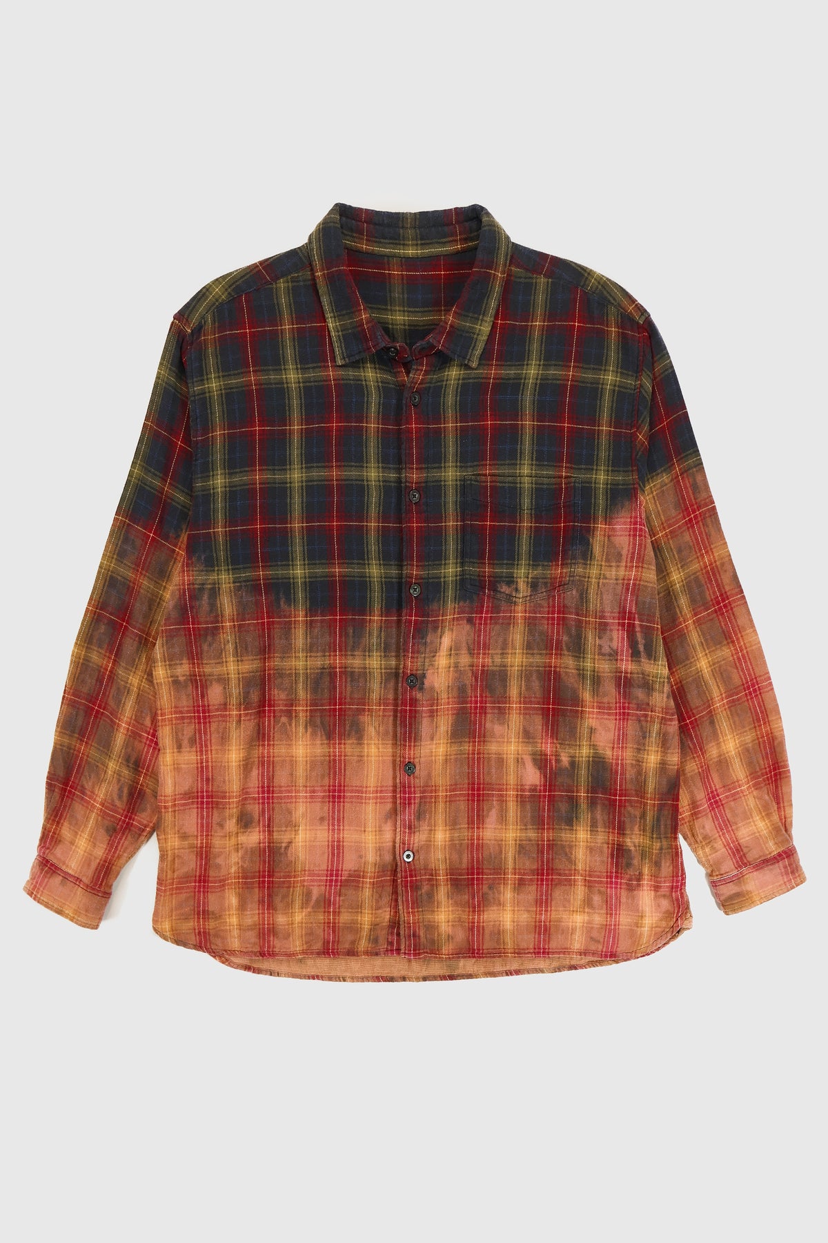 Vintage 50/50 Bleach Tech Button-Down Shirt Image 0