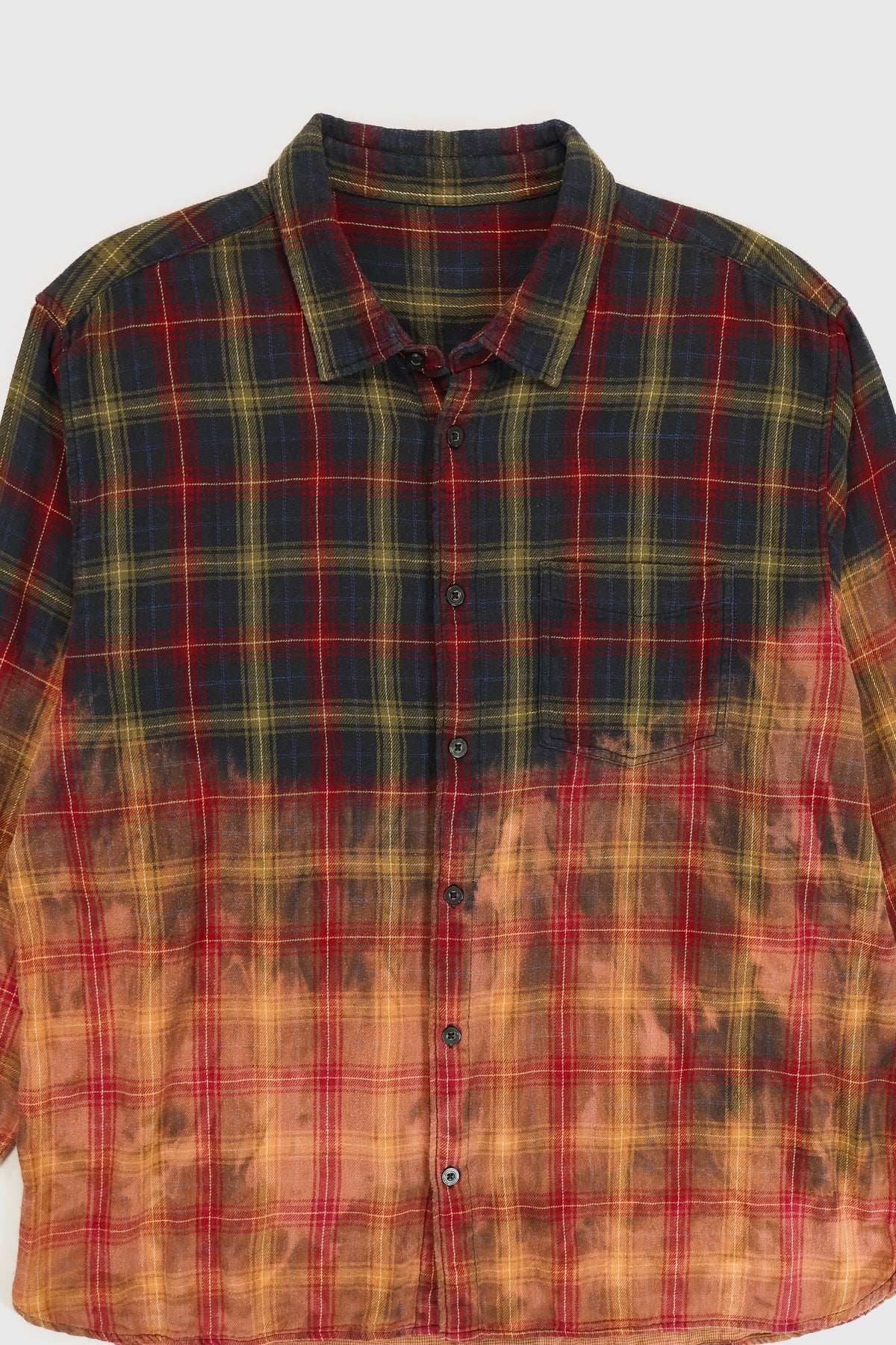 Vintage 50/50 Bleach Tech Button-Down Shirt Image 3