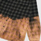 Vintage Black Plaid 50/50 Bleach Tech Button-Down Shirt Image 5
