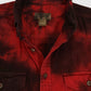 Vintage Red Dye Tech Flannel Button-Down Shirt Image 3