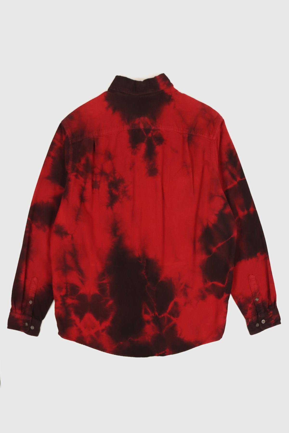 Vintage Dye Tech Flannel Button-Down Shirt Image 1