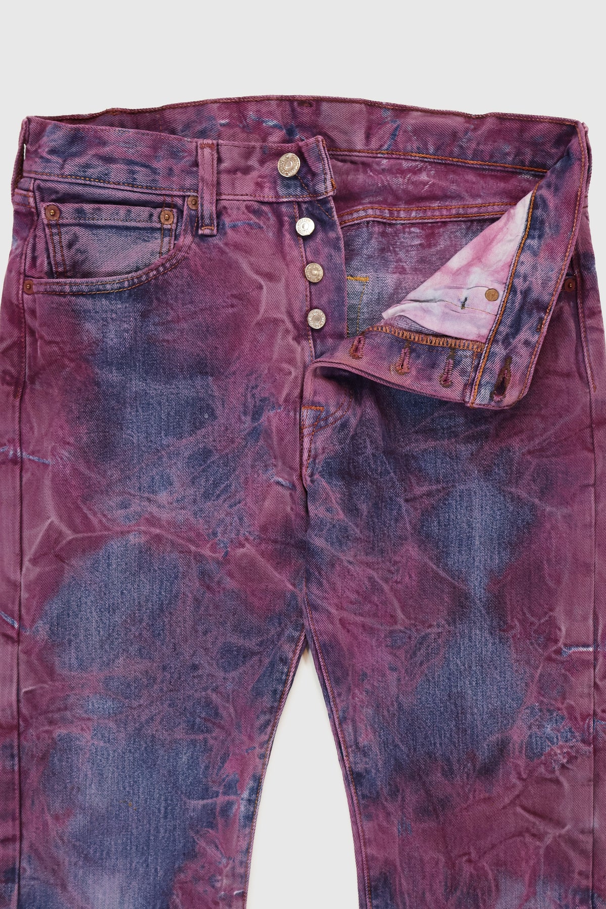 Vintage Levi's Dye Tech 501 Button-Fly Jeans Image 3