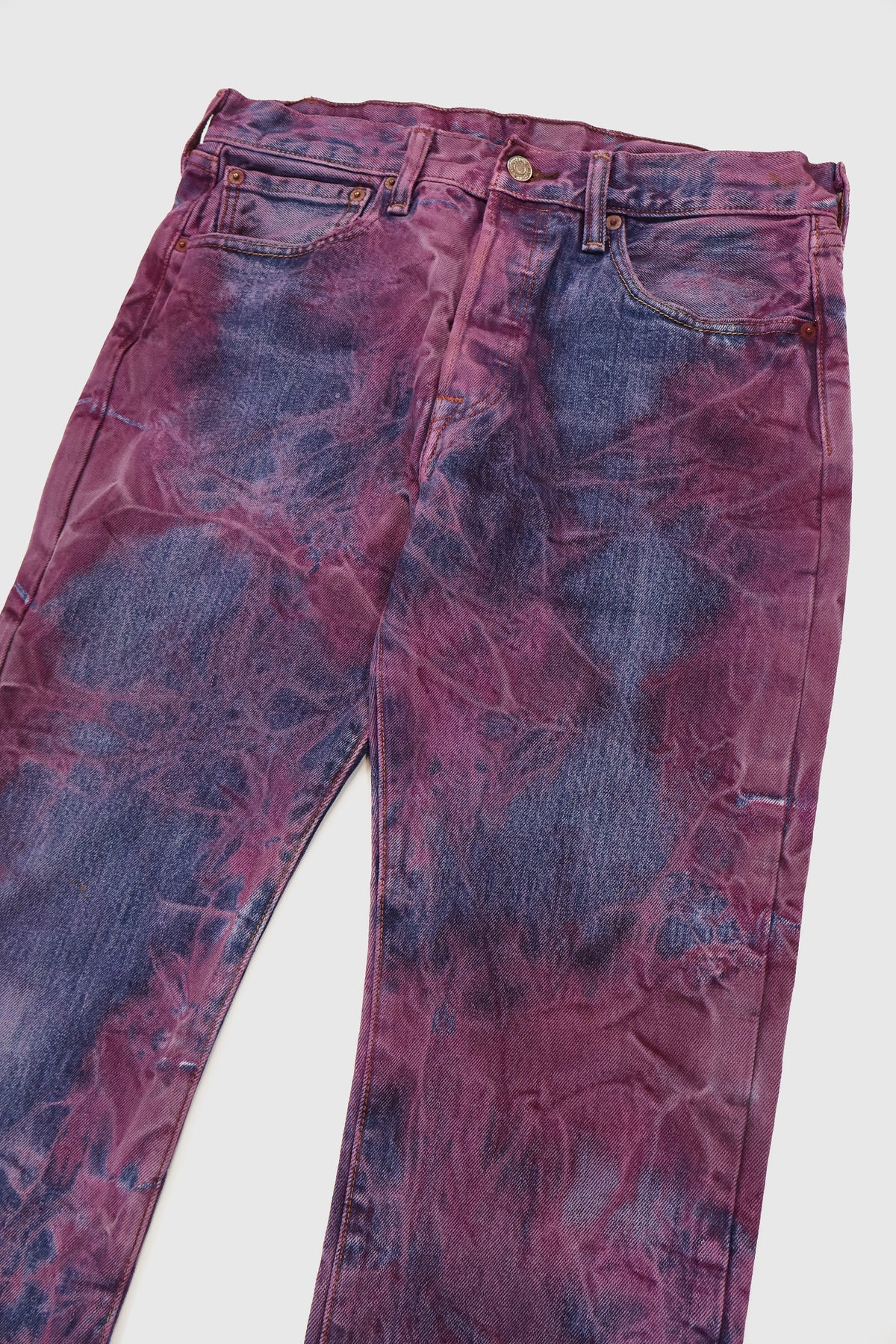 Vintage Levi's Dye Tech 501 Button-Fly Jeans Image 1
