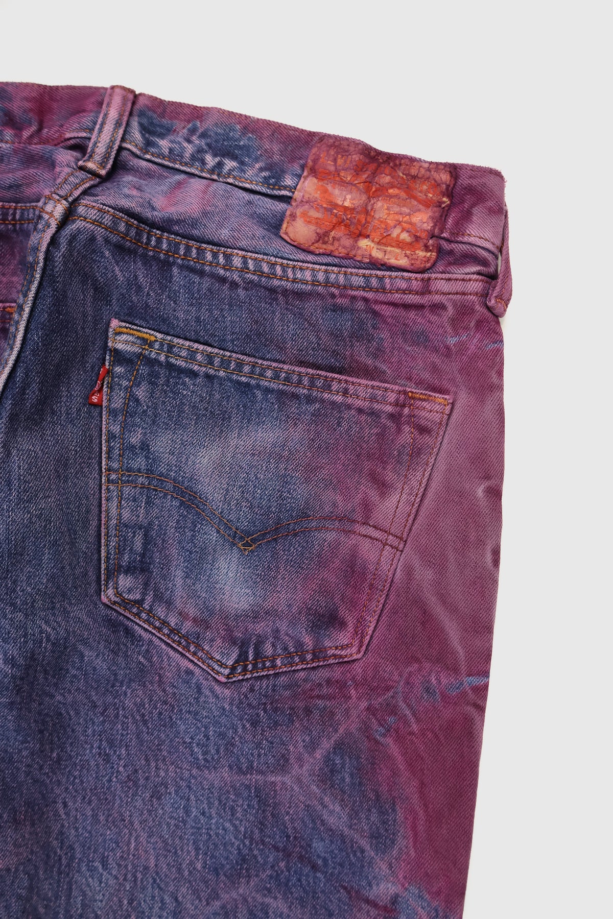 Vintage Levi's Dye Tech 501 Button-Fly Jeans Image 4