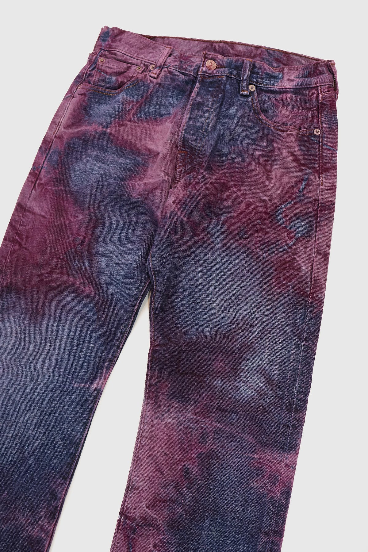 Vintage Levi's Dye Tech 501 Button-Fly Jeans Image 1