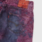 Vintage Levi's Dye Tech 501 Button-Fly Jeans Image 4
