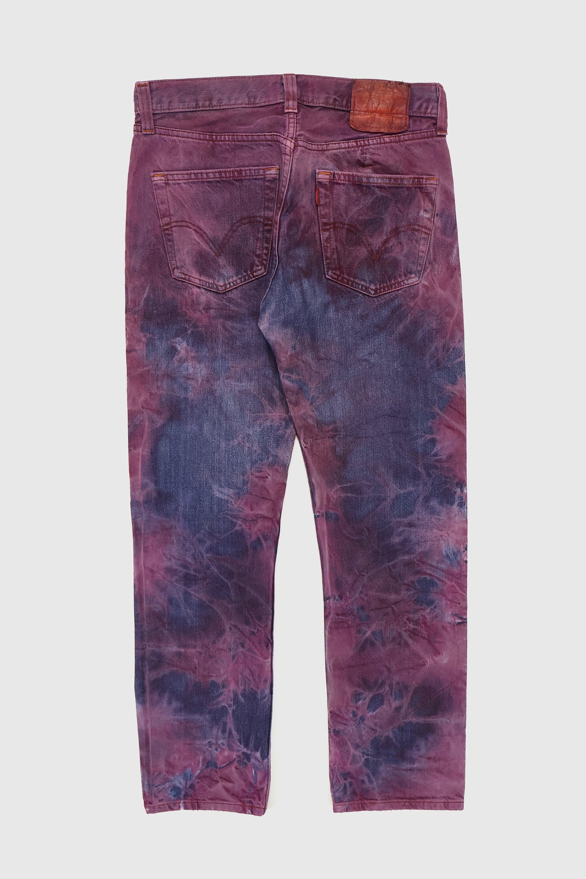 Vintage Levi's Dye Tech 501 Button Fly Jeans Image 2