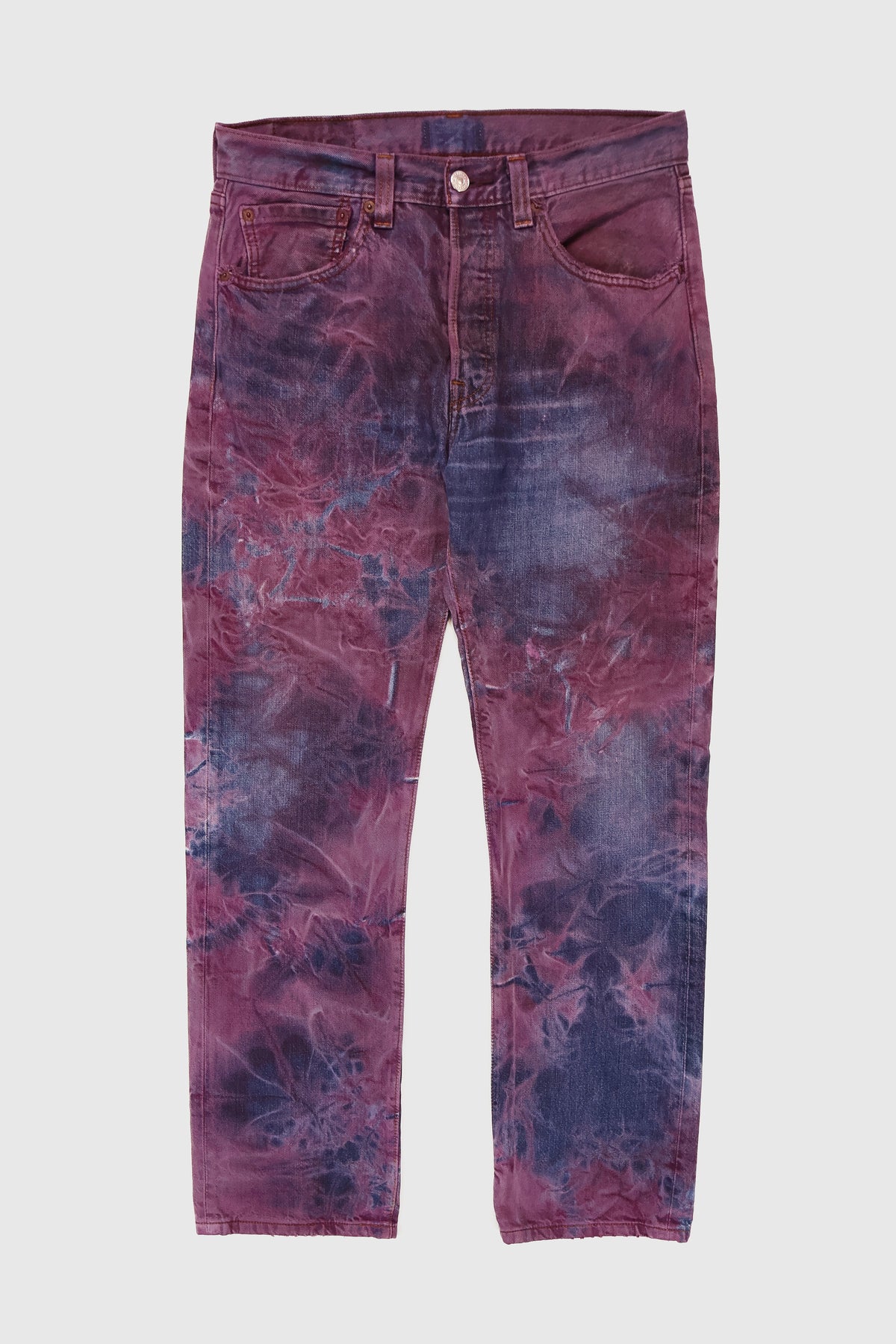 Vintage Levi's Dye Tech 501 Button Fly Jeans Image 0