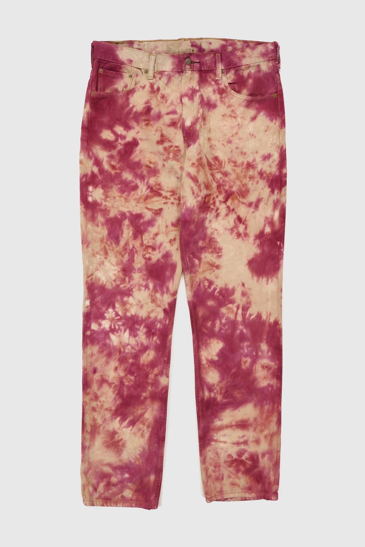 Vintage Levi's Red Dye Tech 516 Straight Fit Jeans Image 0
