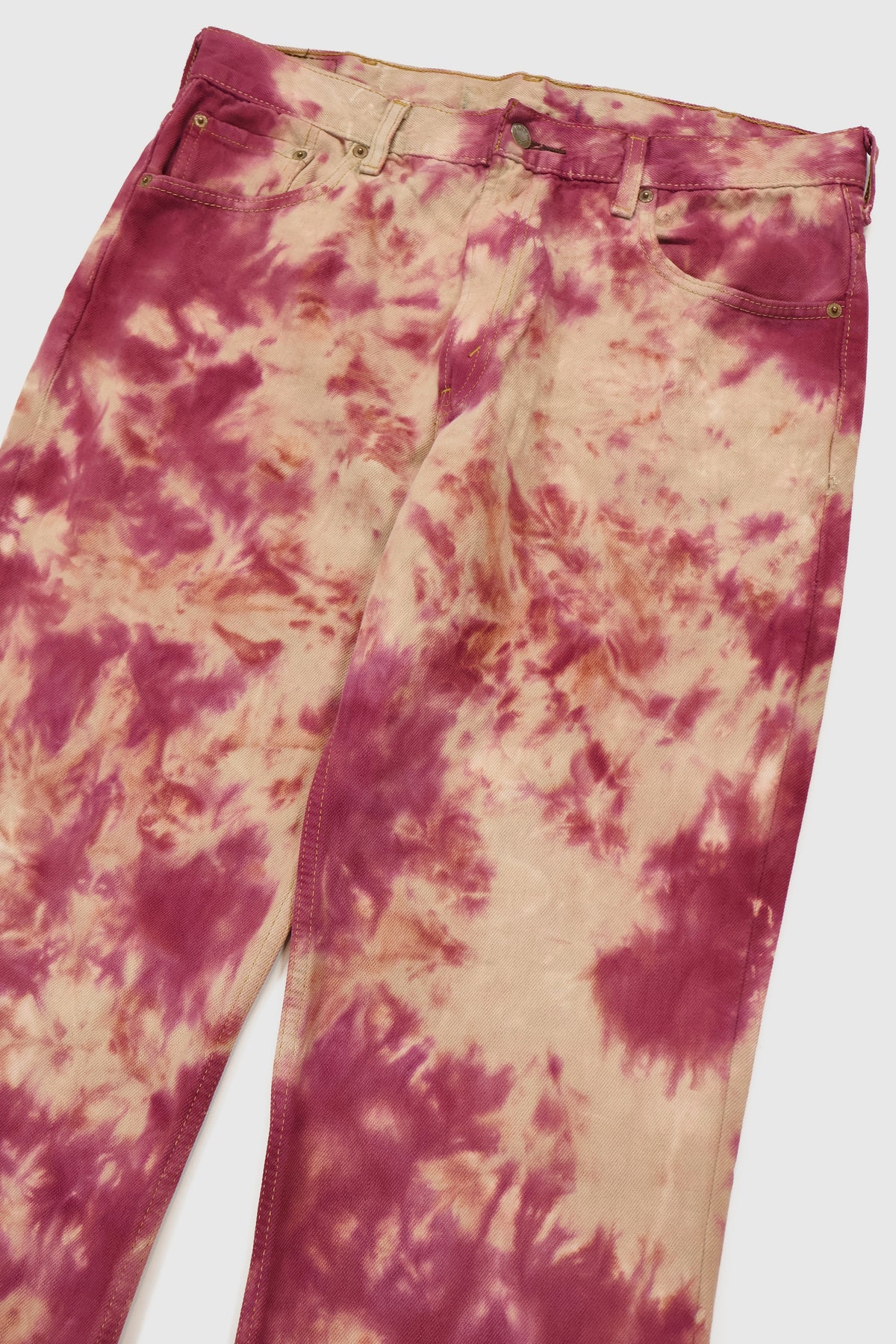 Vintage Levi's Red Dye Tech 516 Straight Fit Jeans Image 1