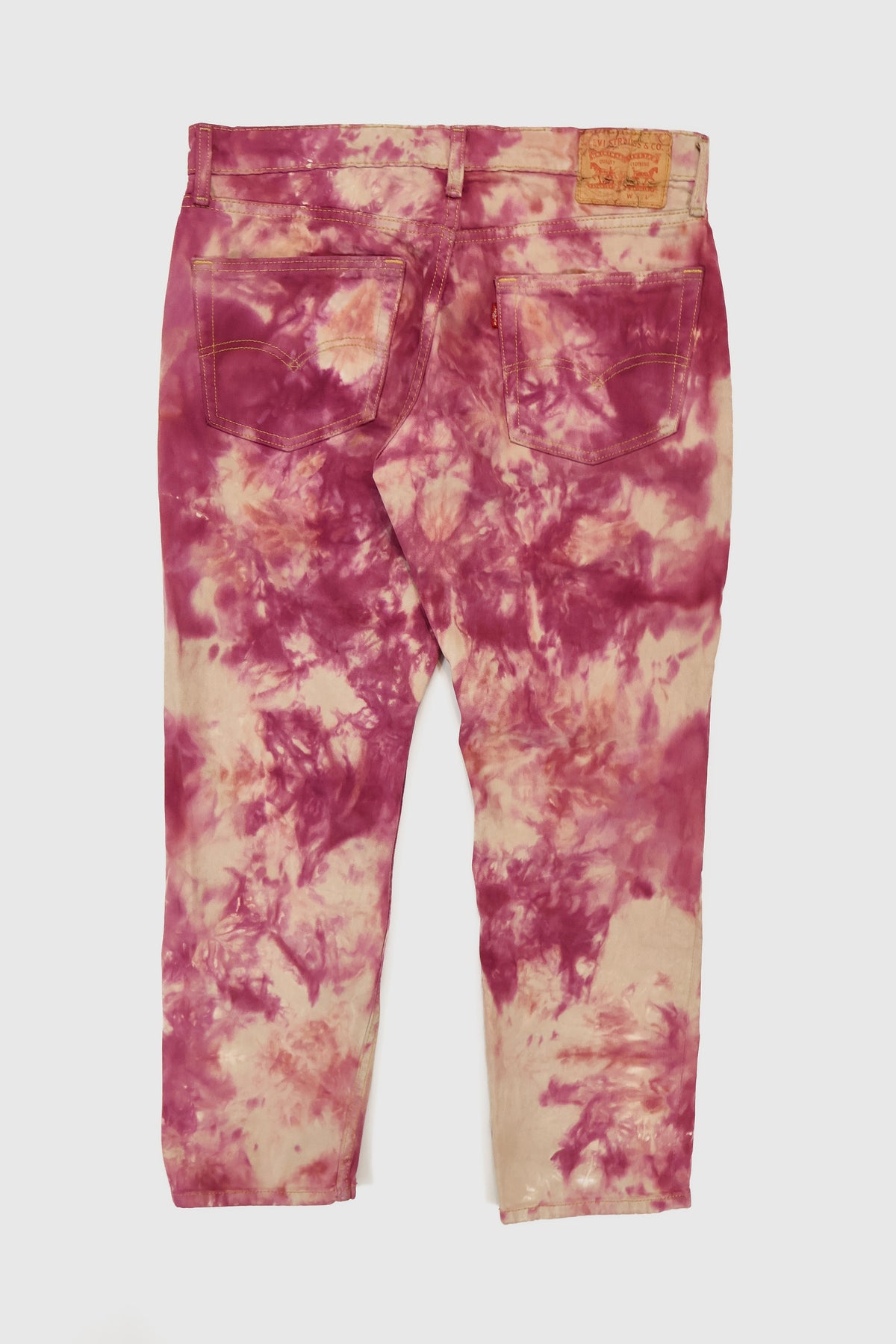 Vintage Levi's Dye Tech Jeans Image 2