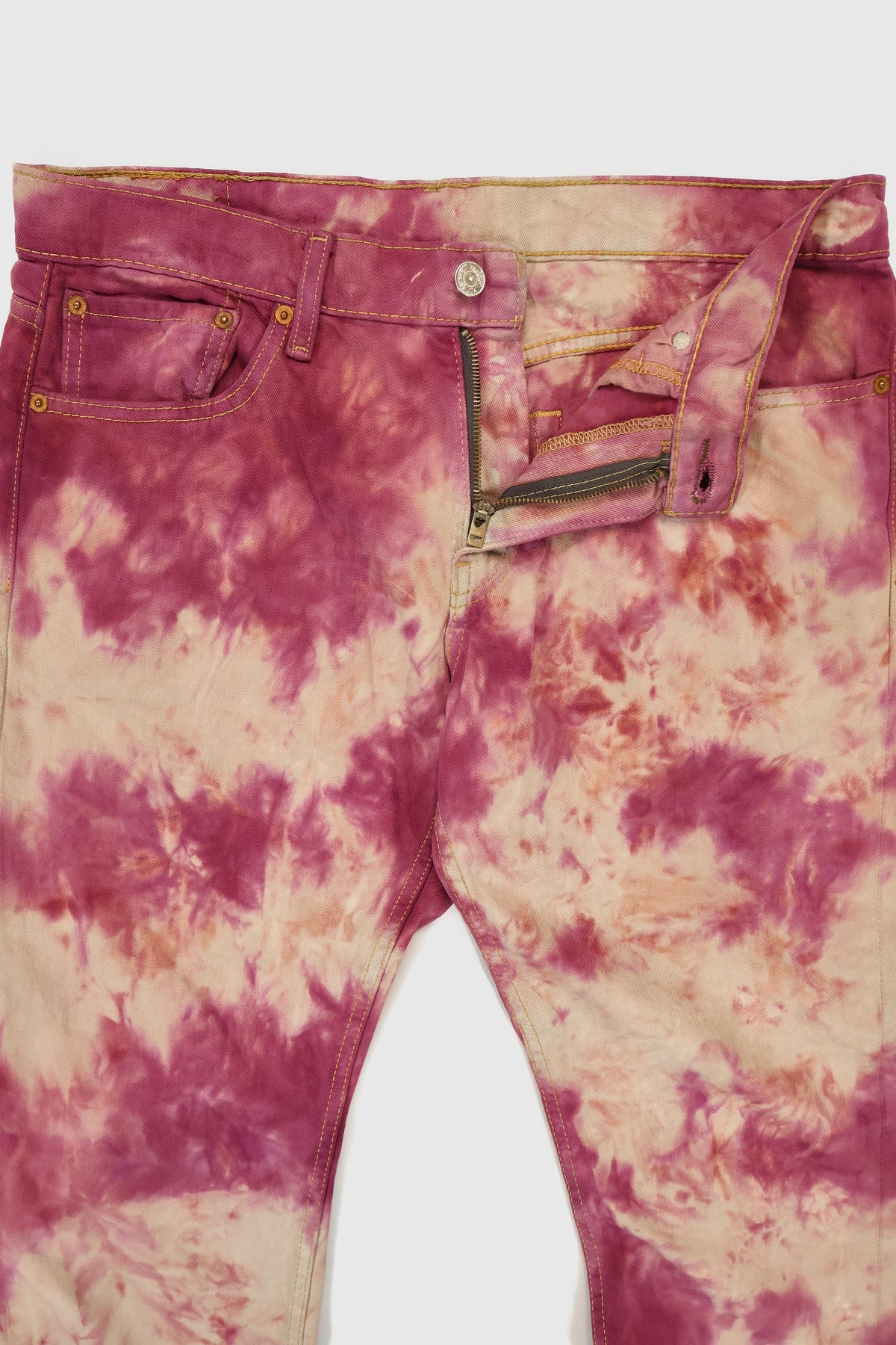 Vintage Levi's Dye Tech Jeans Image 3