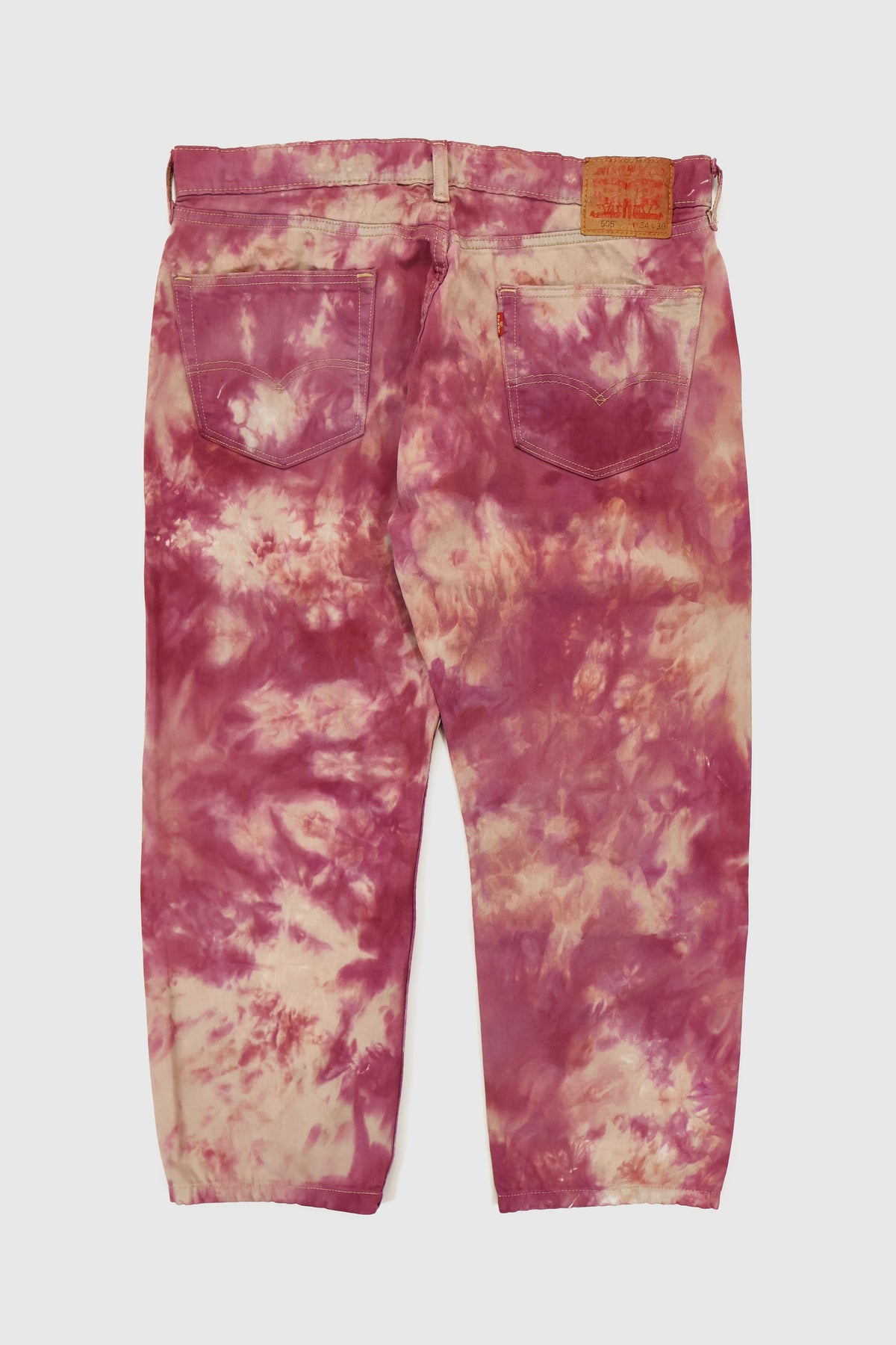Vintage Levi's Dye Tech 505 Straight Fit Jeans Image 2