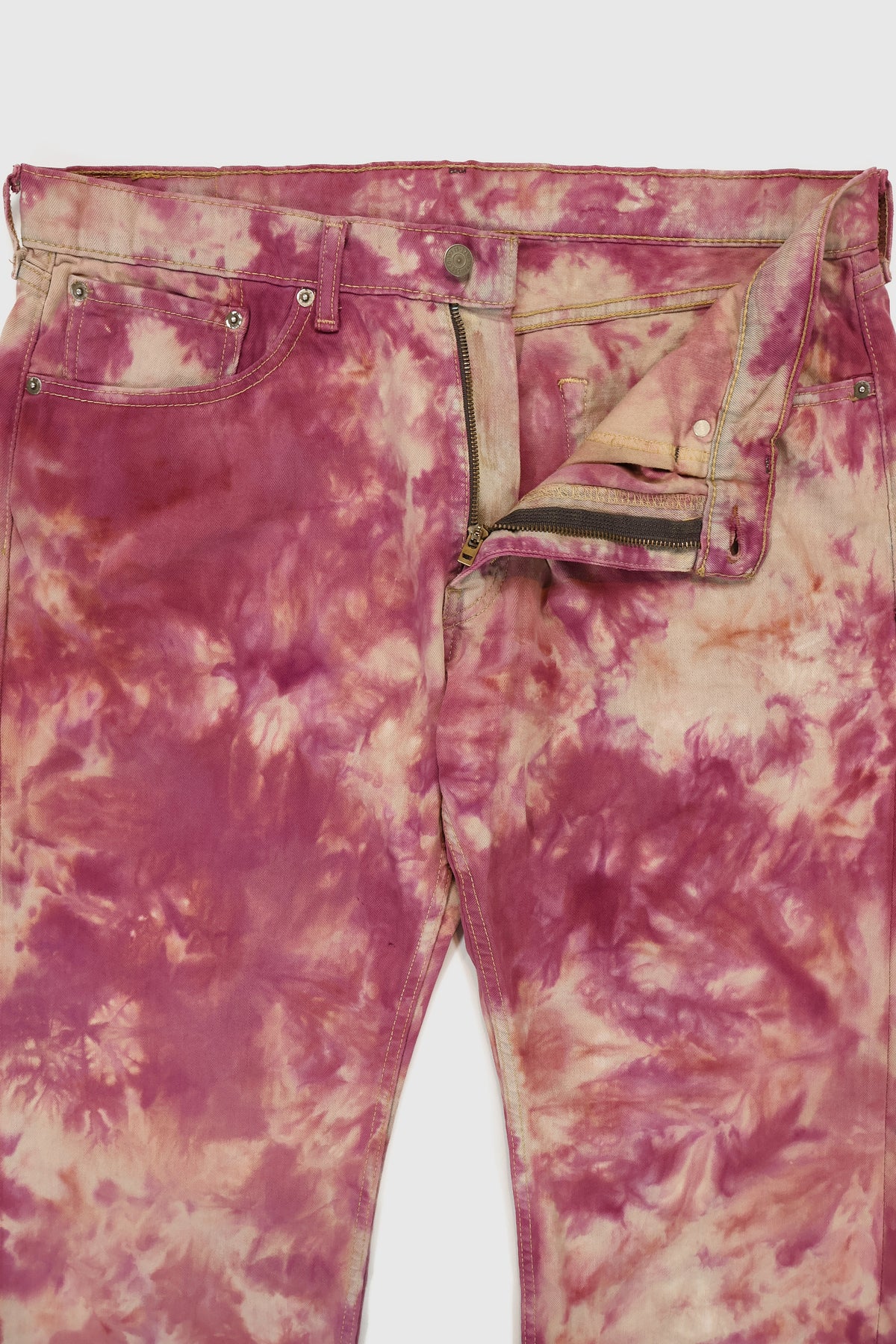 Vintage Levi's Dye Tech 505 Straight Fit Jeans Image 3