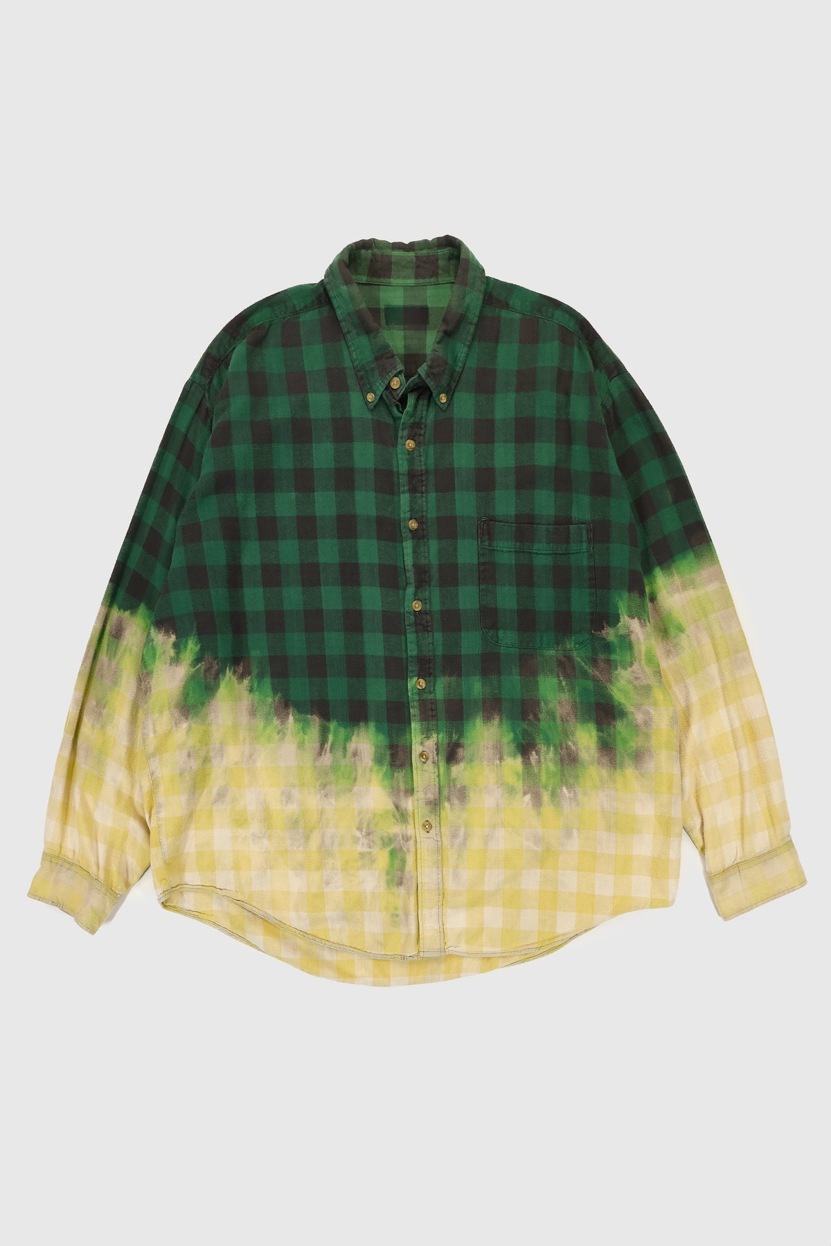 Vintage Bleached Button-Down Shirt Image 0
