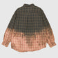 Vintage Bleached Flannel Button-Down Shirt Image 1