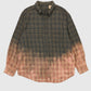 Vintage Bleached Flannel Button-Down Shirt Image 0