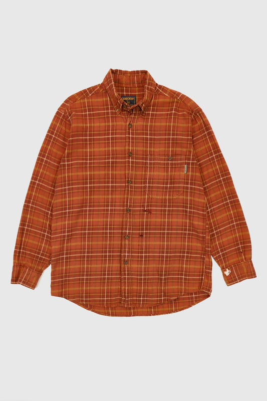 Vintage Woolrich Plaid Button-Down Shirt Image 0