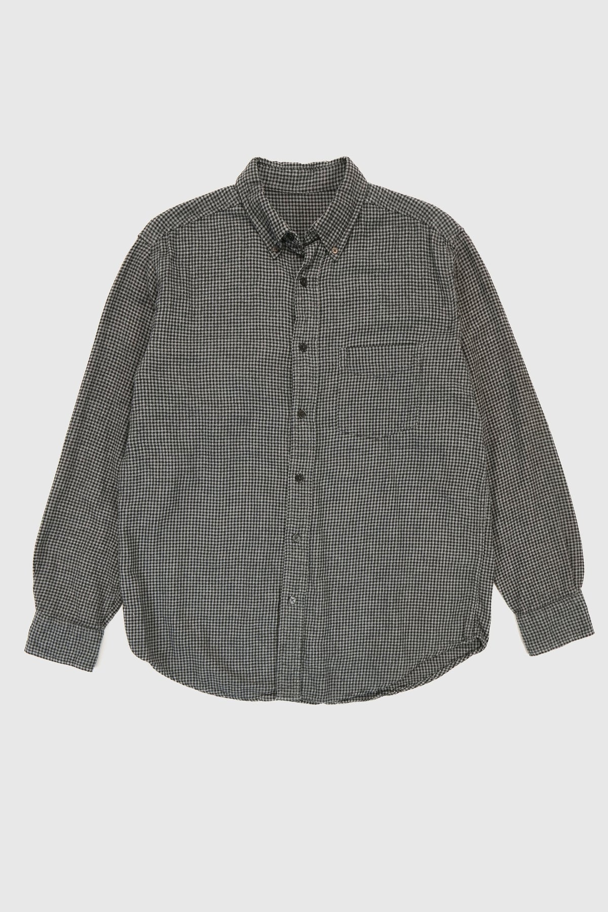Vintage Houndstooth Button-Down Shirt Image 0