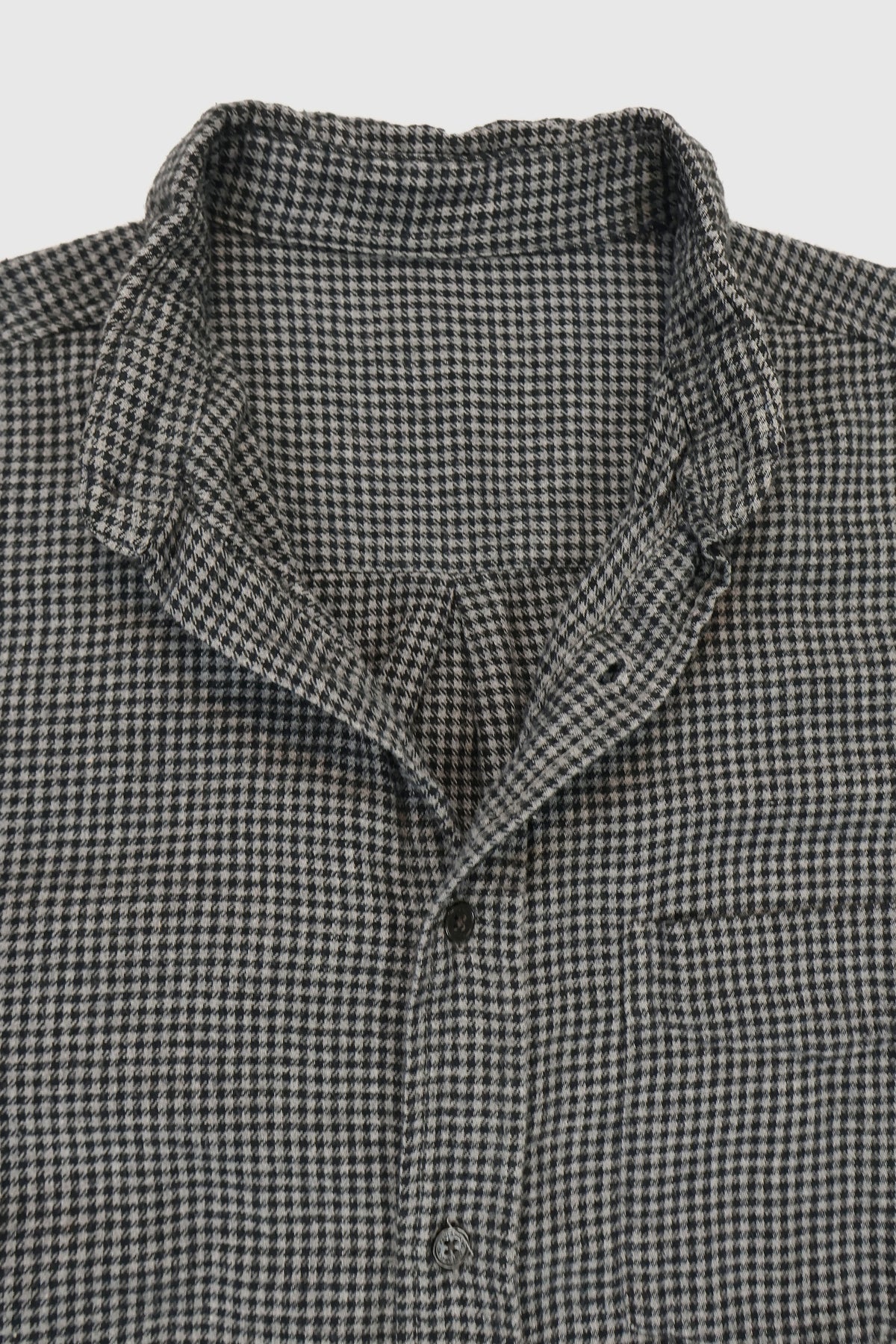 Vintage Houndstooth Button-Down Shirt Image 3
