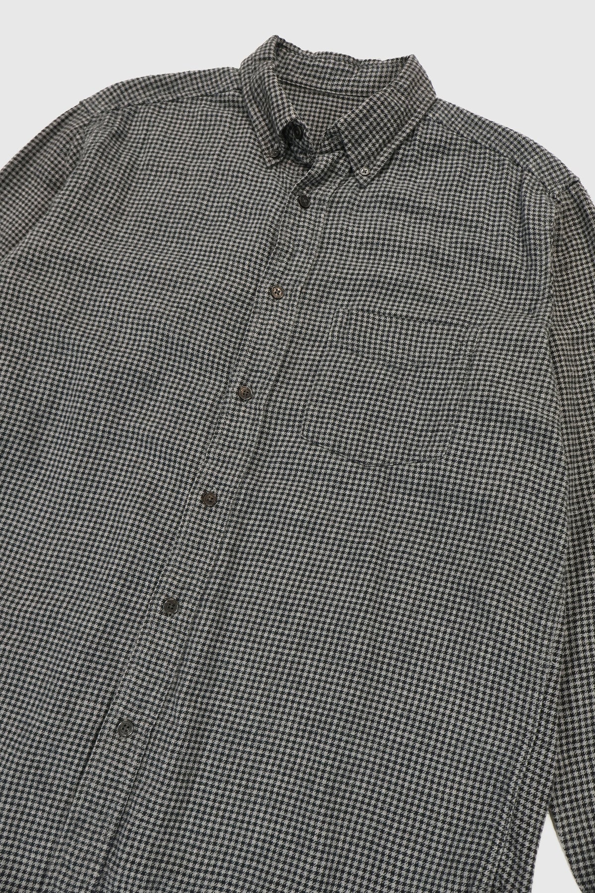 Vintage Houndstooth Button-Down Shirt Image 1