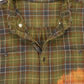 Vintage Plaid Bleached Flannel Button-Down Shirt Image 3