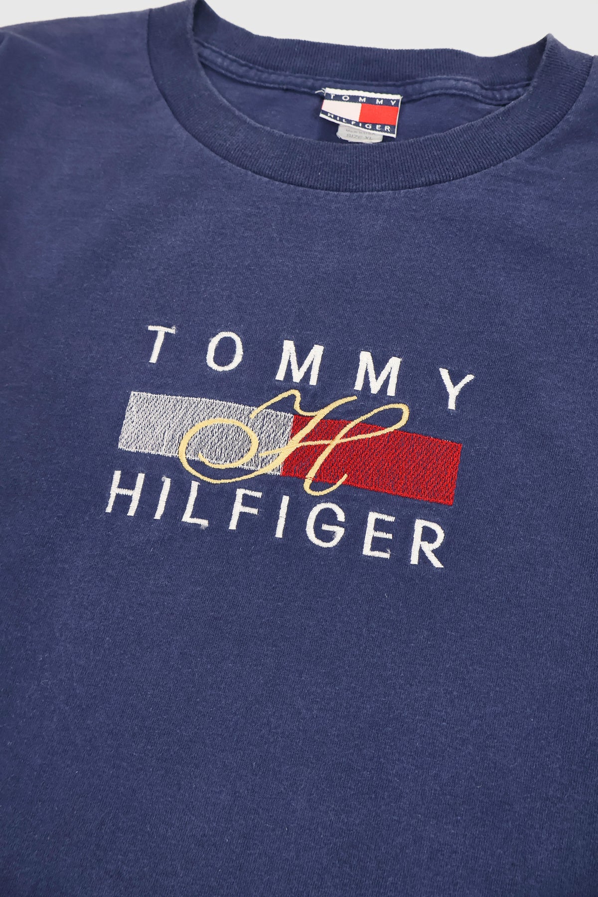 Vintage Tommy Hilfiger Embroidered Tee Image 1