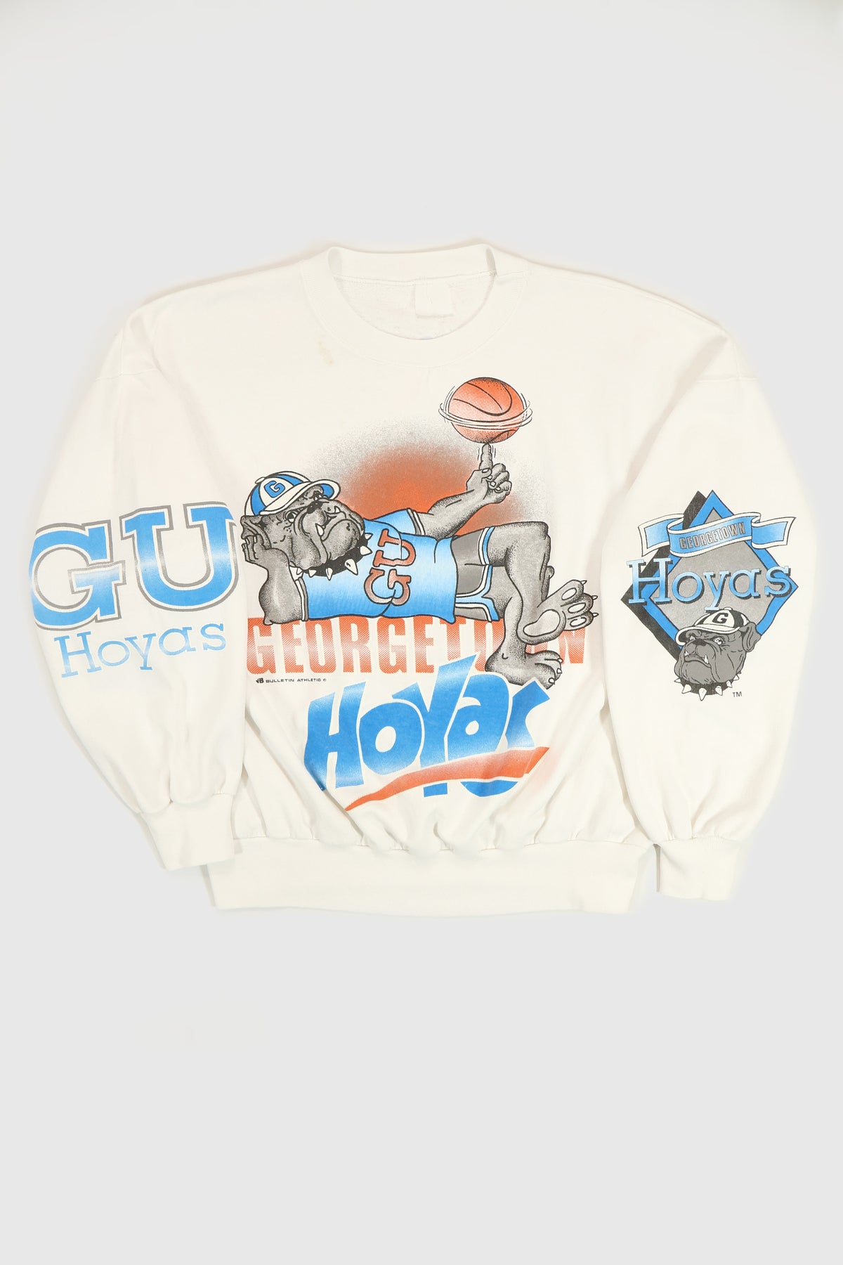 Vintage Georgetown Basketball Crewneck Image 1