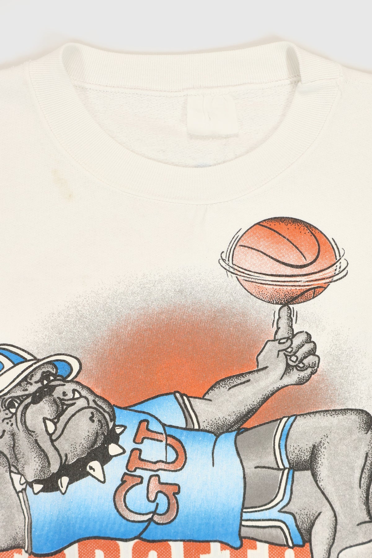 Vintage Georgetown Basketball Crewneck Image 2