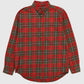 Vintage Red Plaid Button-Down Shirt Image 0