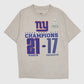 Vintage New York Giants Super Bowl XLVI Champions Tee Image 0