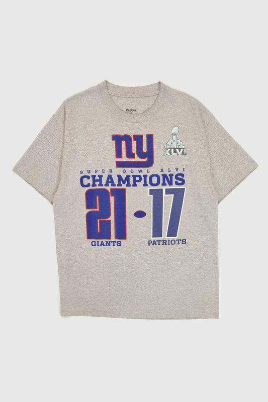 Vintage New York Giants Super Bowl XLVI Champions Tee Image 0
