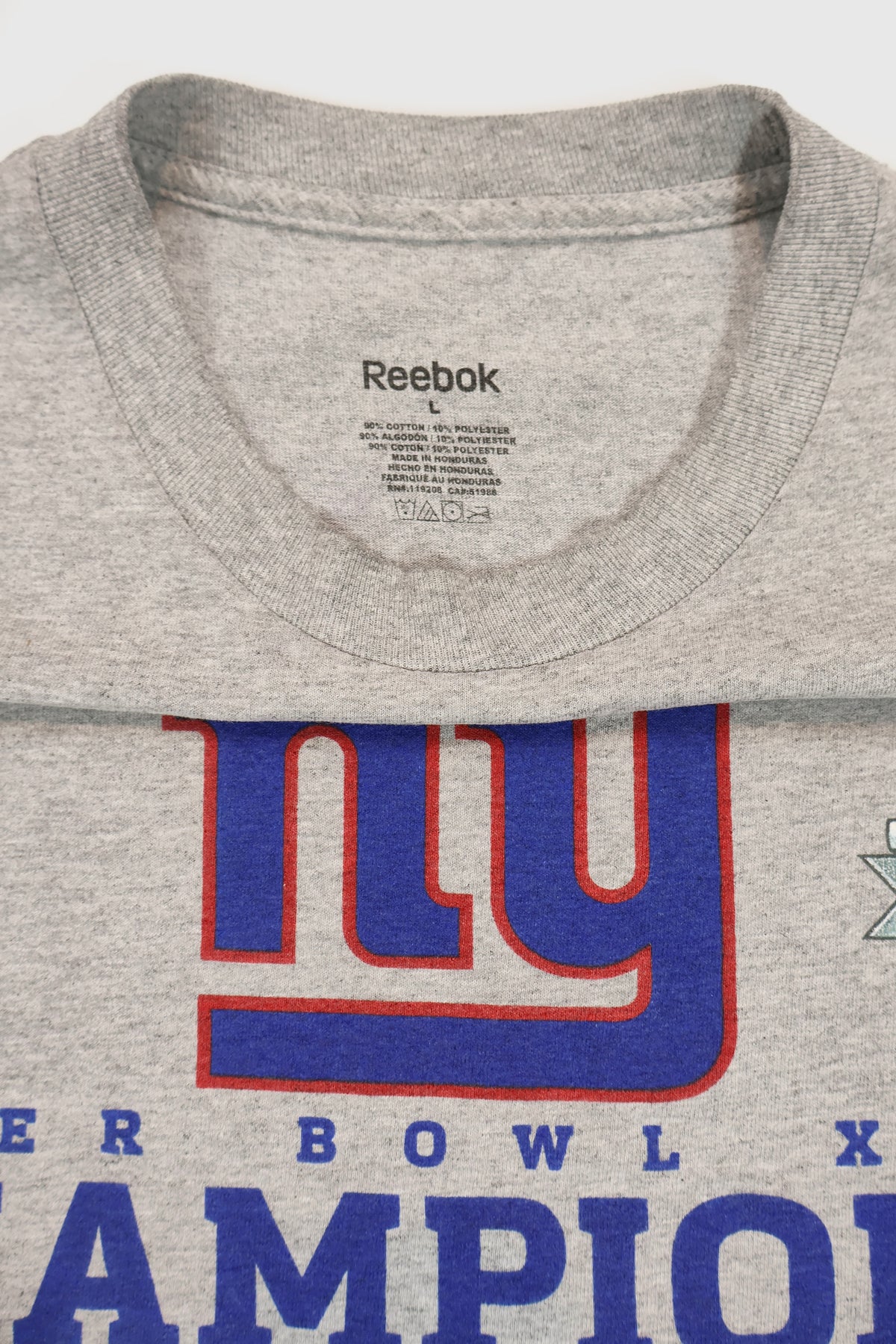 Vintage New York Giants Super Bowl XLVI Champions Tee Image 2