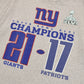 Vintage New York Giants Super Bowl XLVI Champions Tee Image 1
