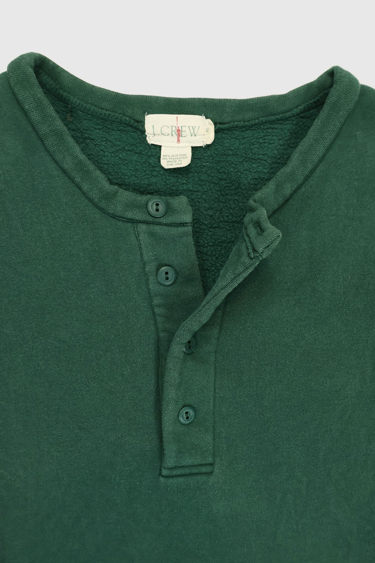 Vintage J. Crew Henley Crewneck Image 2