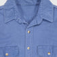 Vintage Blue Flannel Button-Down Shirt Image 2