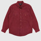 Vintage Red Flannel Button-Down Shirt Image 0
