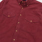 Vintage Red Flannel Button-Down Shirt Image 3