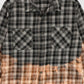 Vintage Bleach Tech Flannel Button-Down Shirt Image 4
