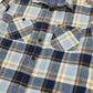 Vintage Coleman Plaid Flannel Button-Down Shirt Image 1