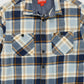 Vintage Coleman Plaid Flannel Button-Down Shirt Image 3