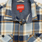 Vintage Coleman Plaid Flannel Button-Down Shirt Image 2