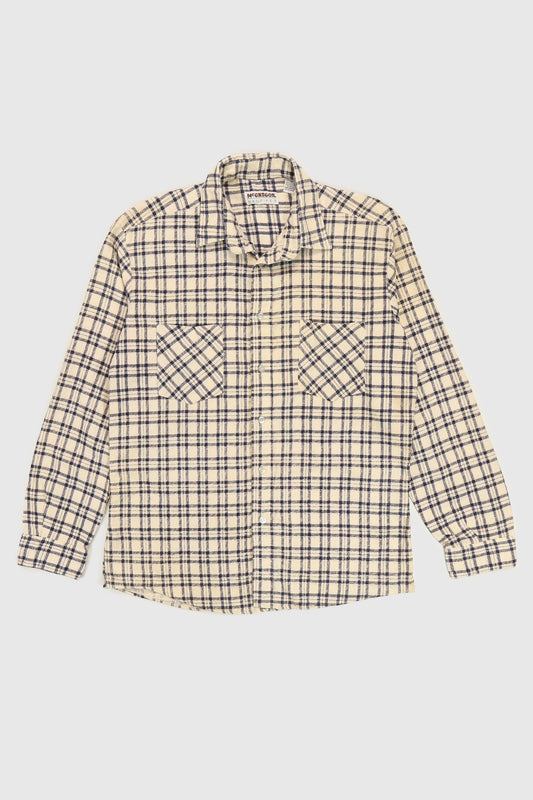 Vintage Lightweight Flannel Button-Down Shirt Image 0